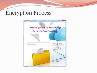 Secure erasure code based cloud storage system with secure data ...