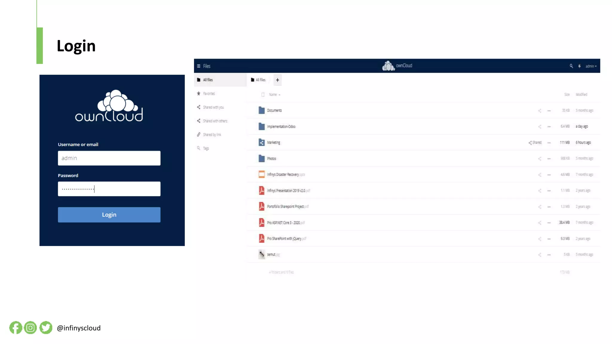 Login
@infinyscloud
 