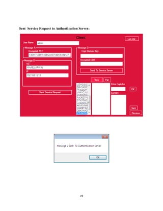 23
Sent Service Request to Authentication Server:
 