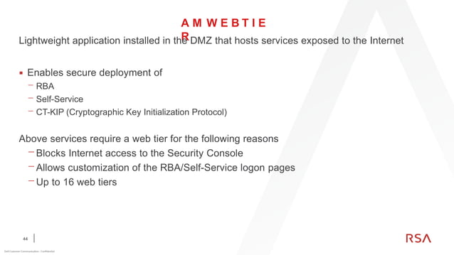SecureID RSA, Multifactor Authentication | PPT