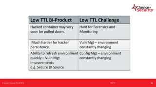 t
© Sense of Security Pty Ltd 2019 16/6/19 40
 
