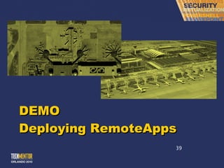 DEMO Deploying RemoteApps 