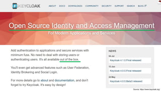 Source: https://www.keycloak.org/
 