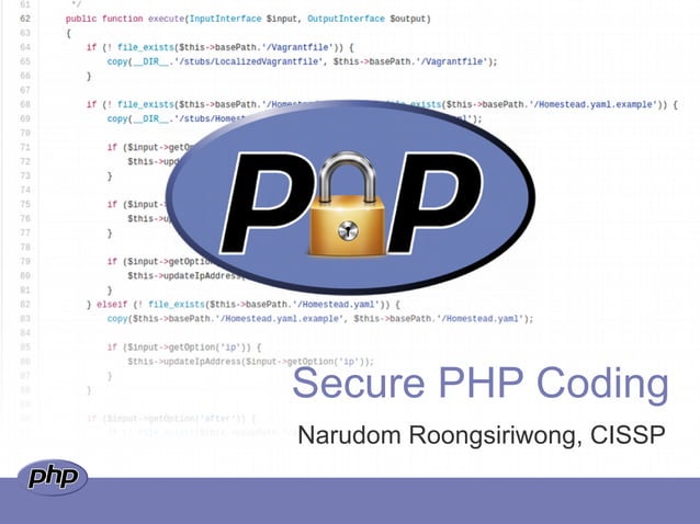 Secure PHP Coding | PDF | Web Development | Internet