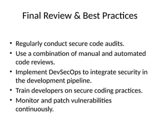 Code Review Cybersecurity: Comprehensive Guide to Secure Code ...