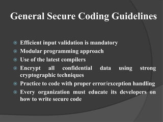 Secure programming language basis | PPTX