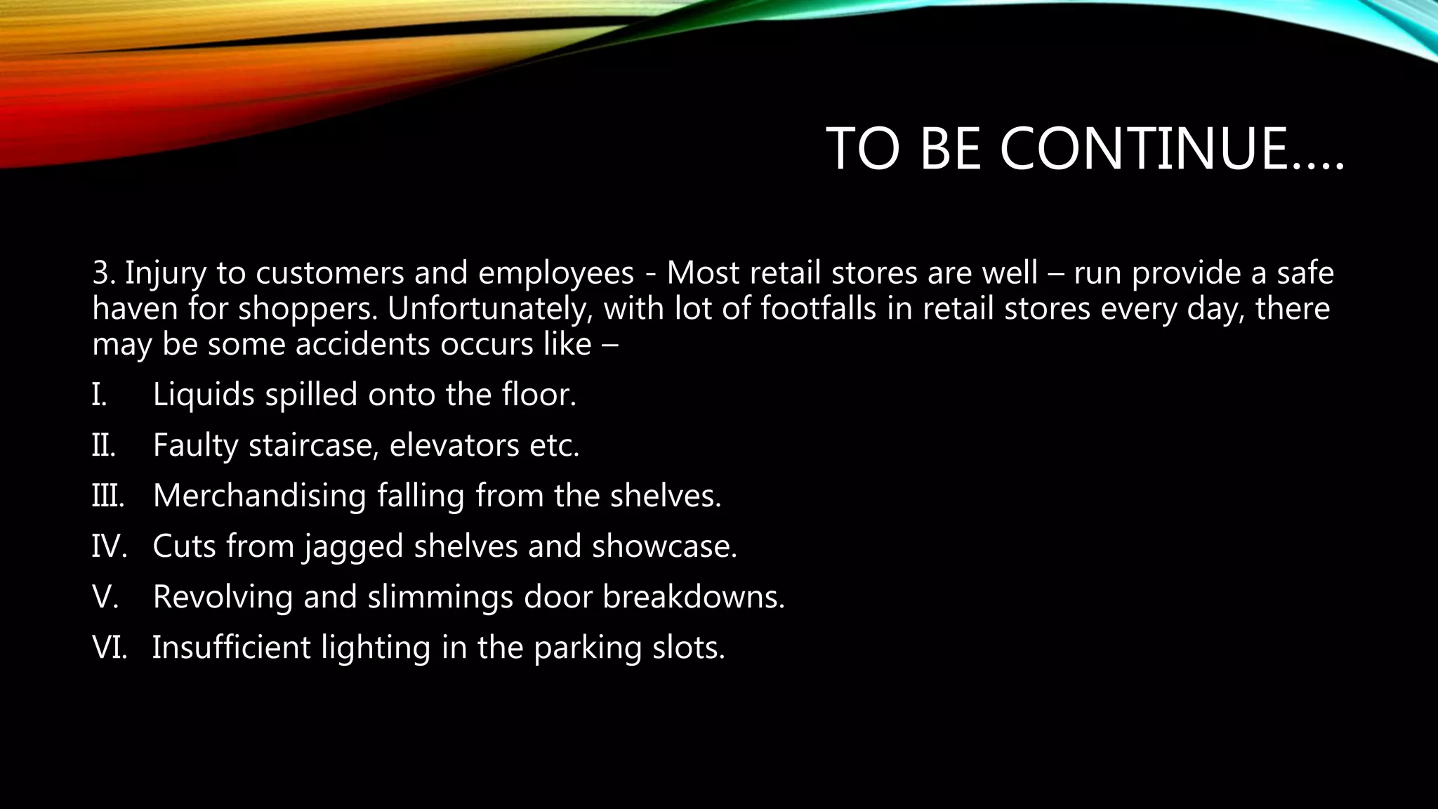 Secure retail | PPTX