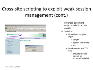 Secure Session Management