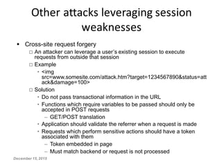Secure Session Management