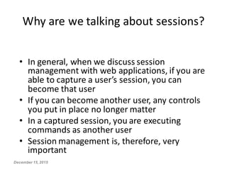 Secure Session Management