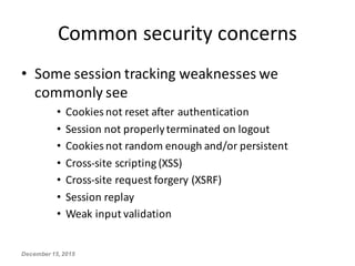 Secure Session Management