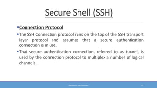 Secure Shell Ssh Port Number Secure Shell(ssh) | PPTX