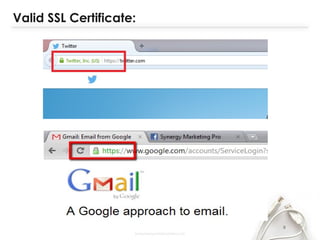 Valid SSL Certificate:
9
 