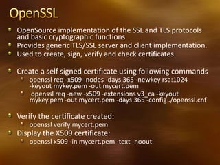 Secure socket layer | PPTX
