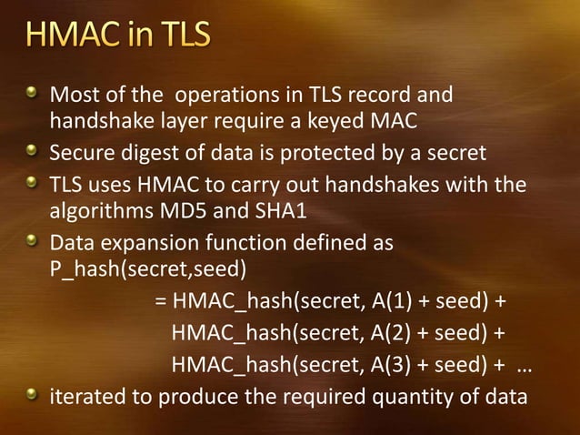 Secure socket layer | PPT