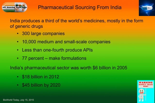 Security Of The Pharmaceutical Supply Chain - Part 4b: The ...