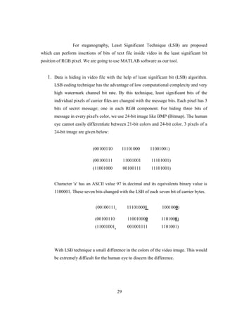 Secure video transmission using steganography and cryptography | PDF