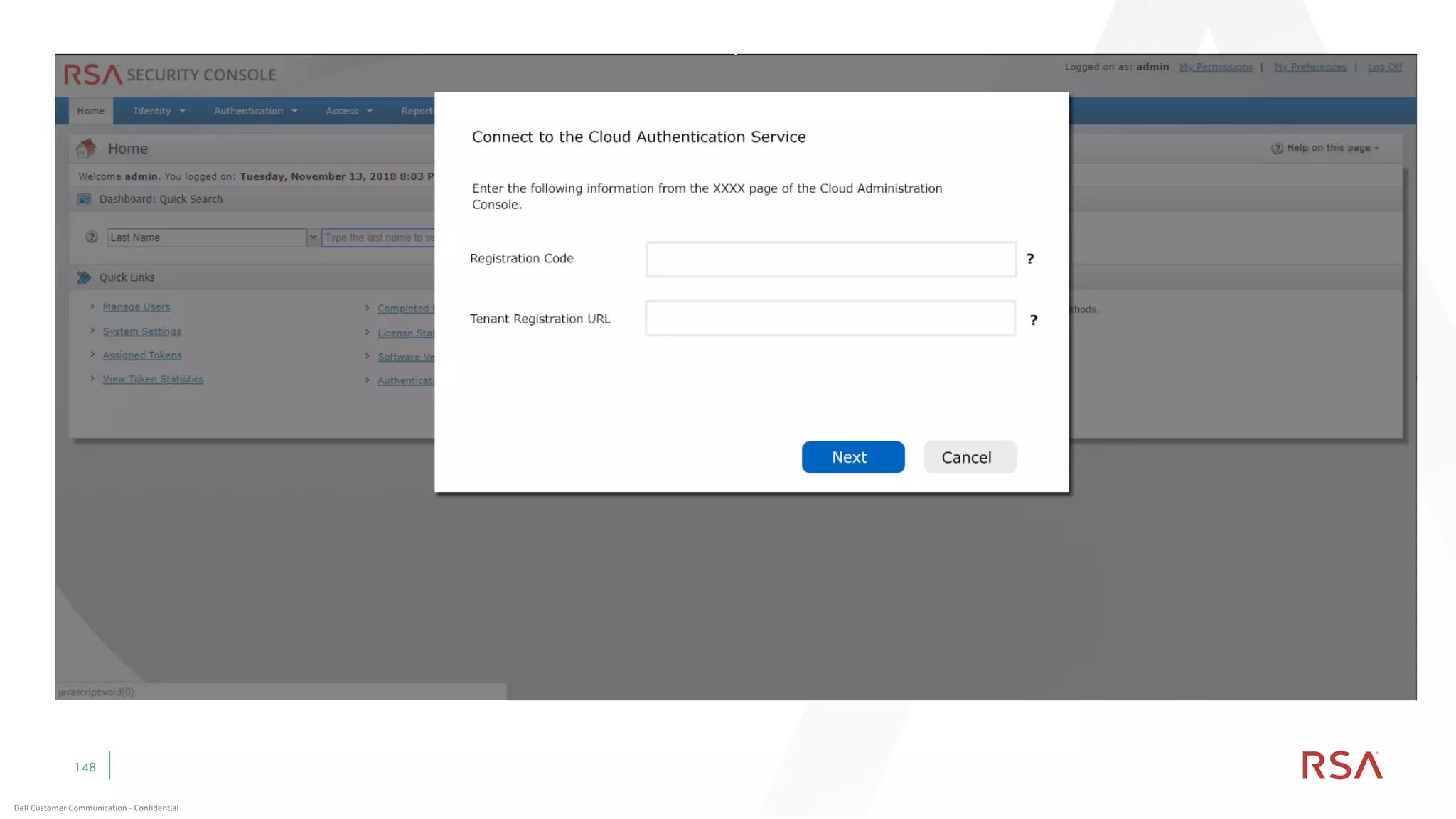 148
Dell Customer Communication - Confidential
 