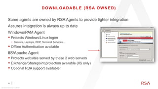 Dell Rsa Securid Server RSA SecurID Access | PDF
