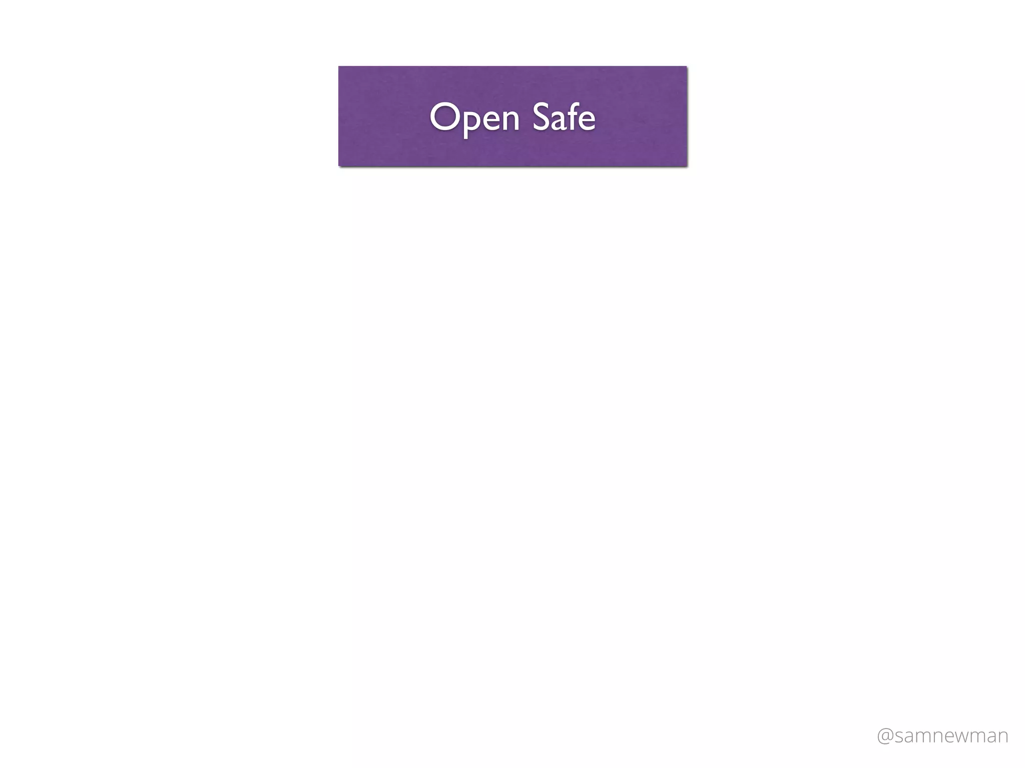 @samnewman
Open Safe
 