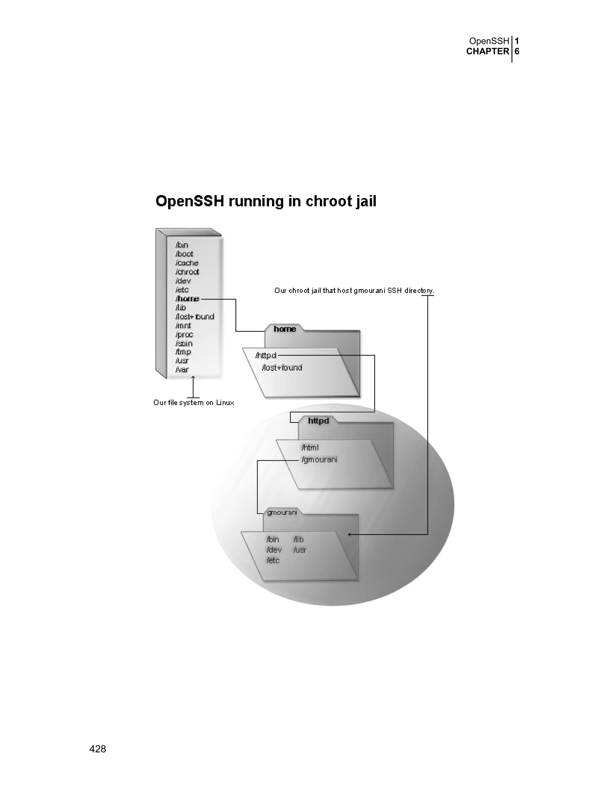 OpenSSH 1
CHAPTER 6
428
 