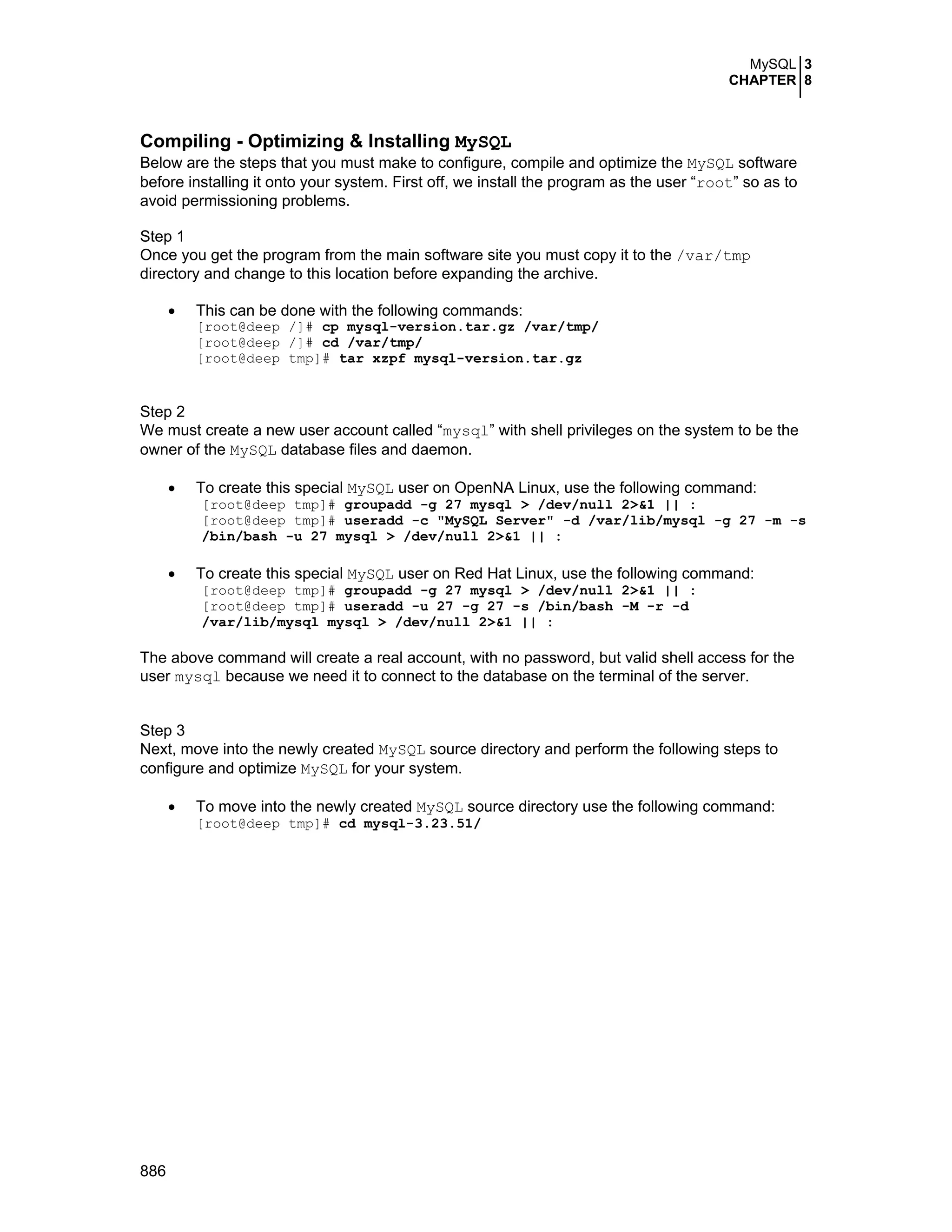 Securing optimizing linux. the hacking solution