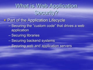 Securing Web Services