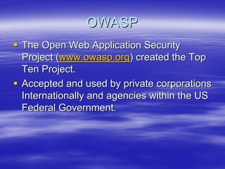 Securing Web Services