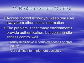 Securing Web Services