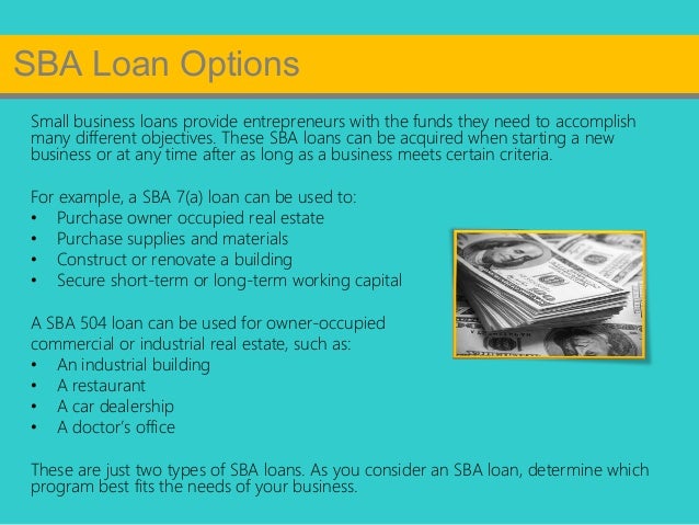 Resume for acquiring sba loan