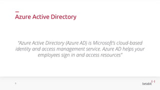Securing an Azure Function REST API with Azure Active Directory | PPT