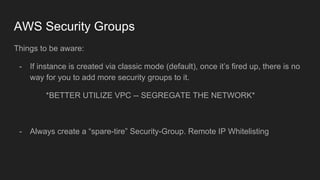 Securing Your AWS Cloud Infrastructure by Neil Hermosilla | PDF