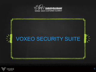 VOXEO SECURITY SUITE
5
 