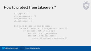 Securing dns records from subdomain takeover | PDF
