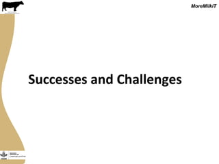 Securing more income for the marginalized in Tanzania through dairy market hubs