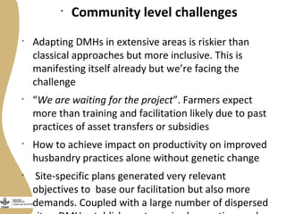 Securing more income for the marginalized in Tanzania through dairy market hubs