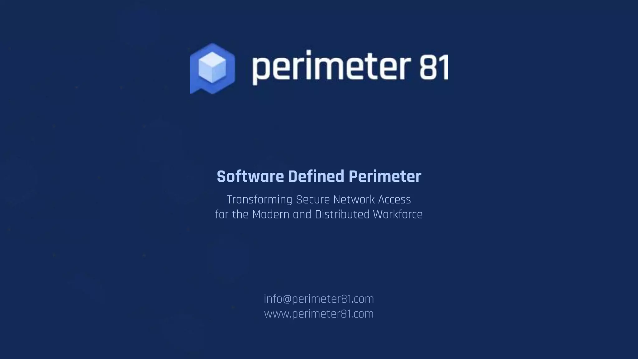 Software Defined Perimeter: Software Defined Perimeter Meaning – JDCFNB
