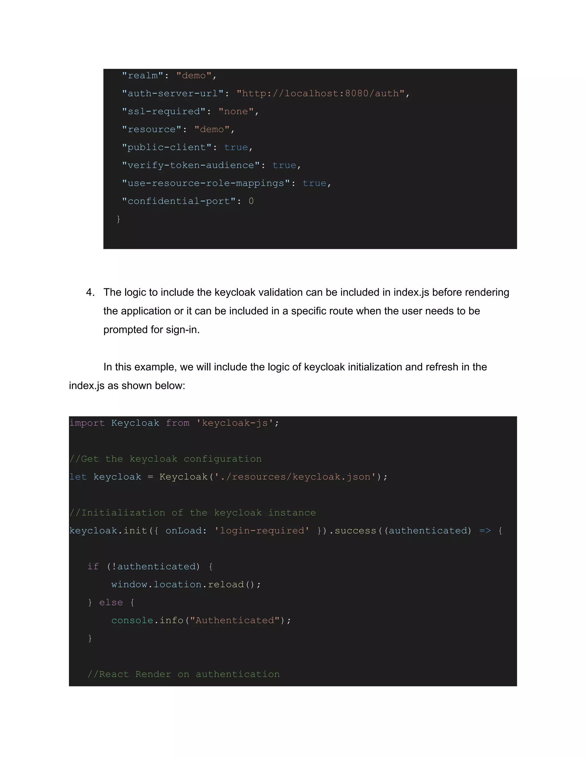 A Detailed Guide to Securing React applications with Keycloak ...