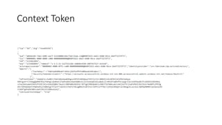 Context Token 
 