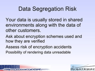 Suggest questions to be directed at service provider 