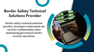 Securiport - Ensure Safe Travel At Borders | PDF