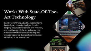 Securiport Sierra Leone - Border Safety Company | PDF