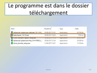 Le programme est dans le dossier
téléchargement
@telier 136
 