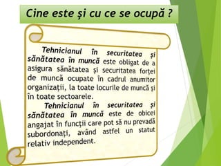 Cine este şi cu ce se ocupă ?
 