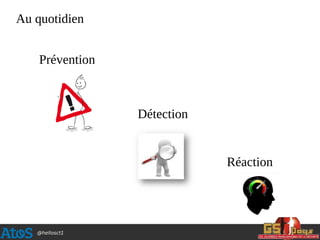 @hellosct1
Au quotidien
Prévention
Détection
Réaction
 