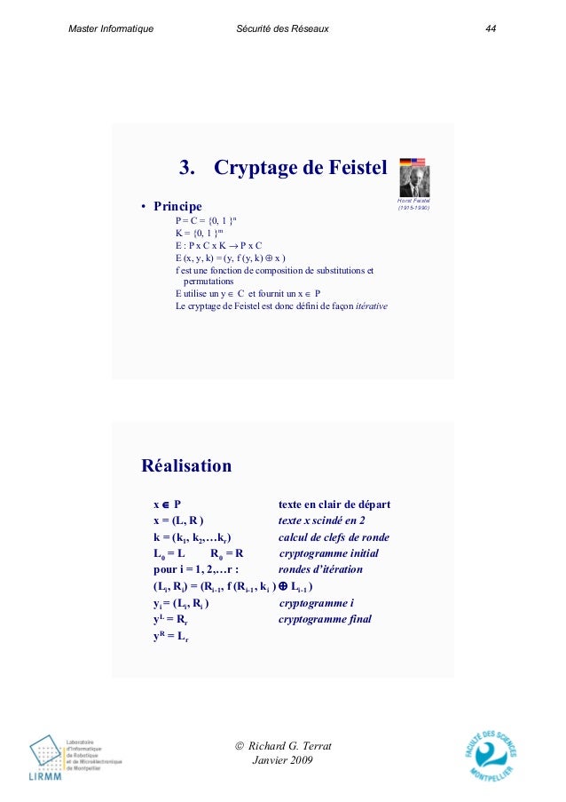 Securite Des Reseaux Informatiques