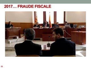 2017… FRAUDE FISCALE
16
 
