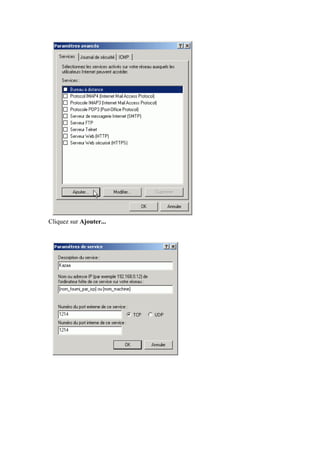 Cliquez sur Ajouter...
 