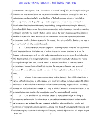 SEC v Granite Construction PDF