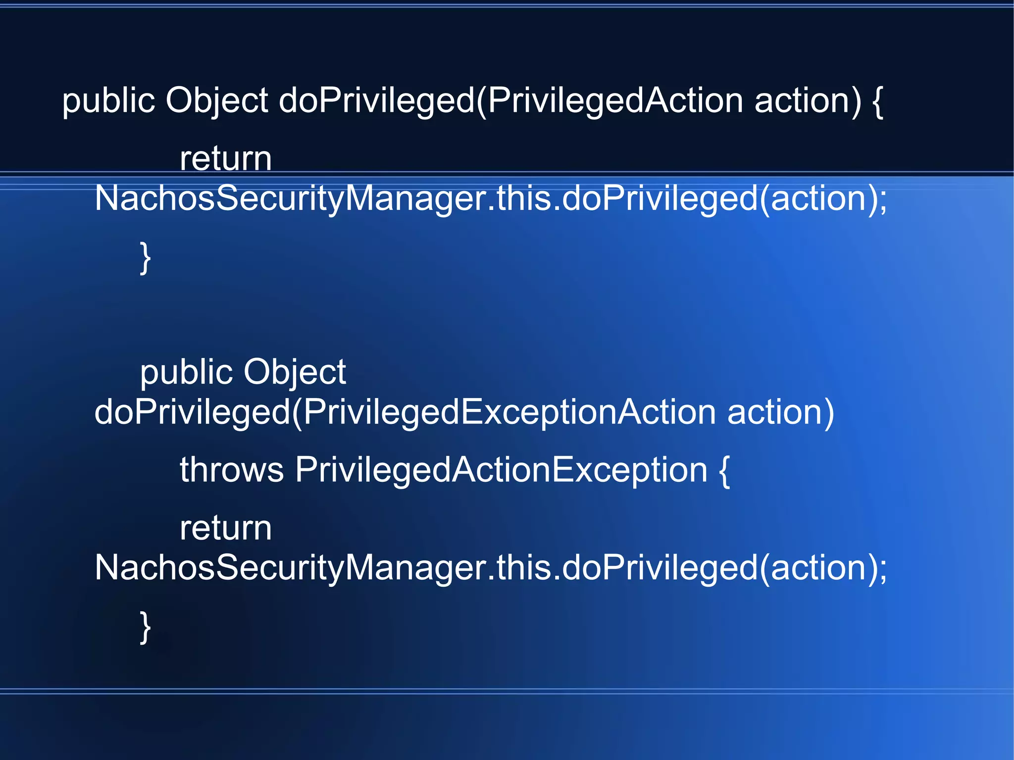 fullySecure = Config.getBoolean("NachosSecurityManager.fullySecure"); 